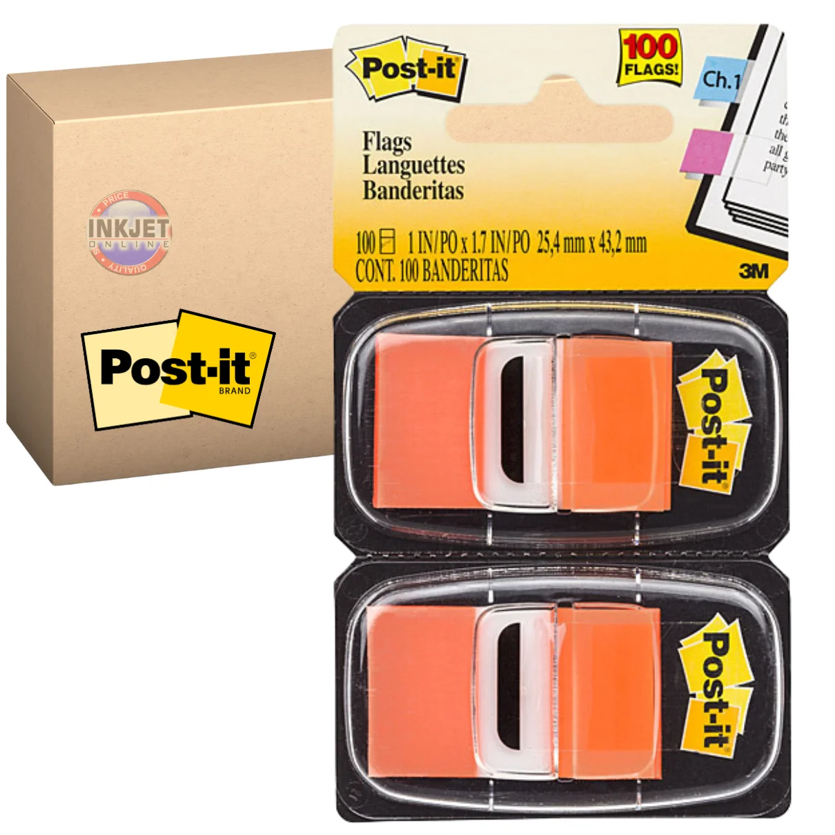Post It Flags Orange 7100030634