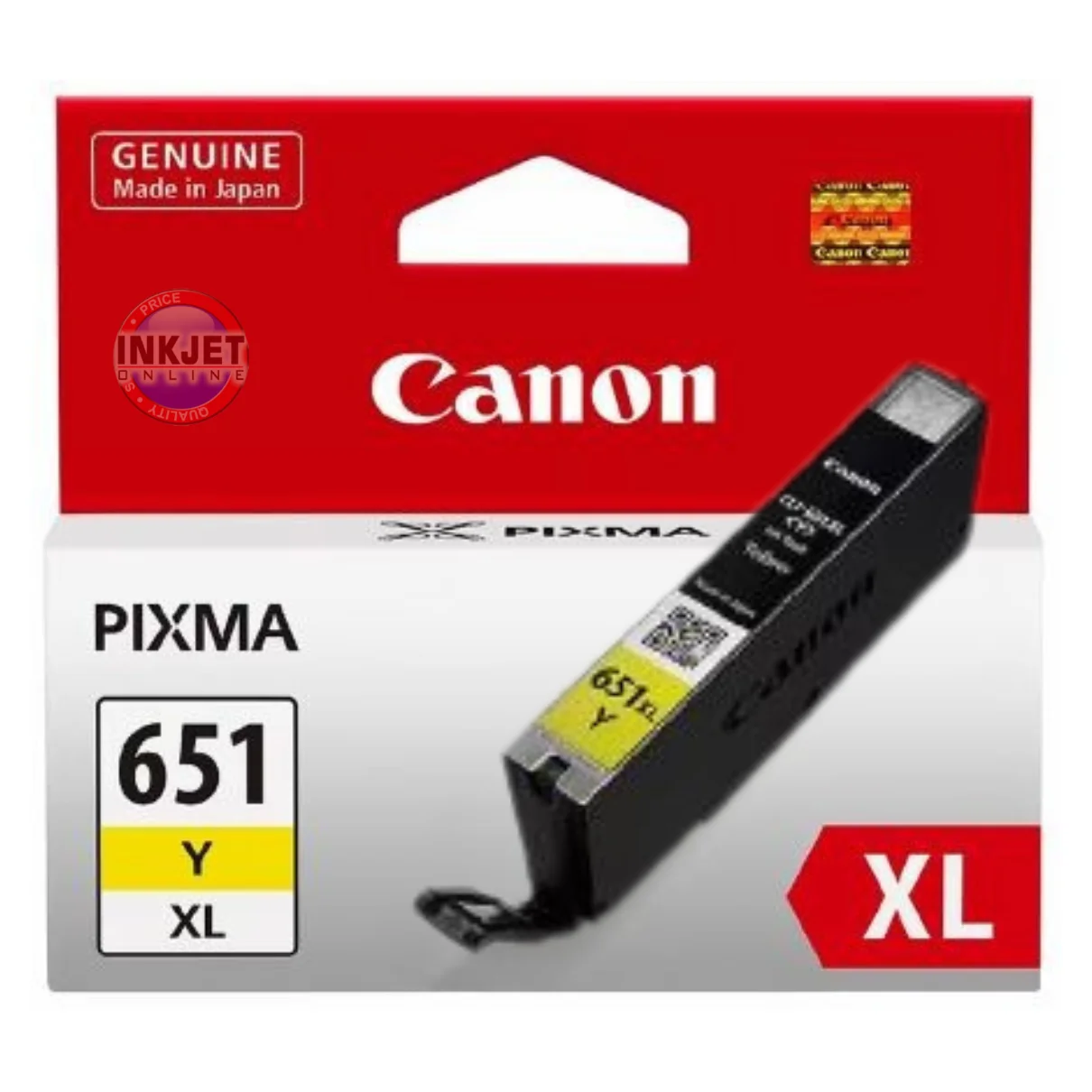 Canon CLI-651xl Yellow Ink Cartridge for pixma printers