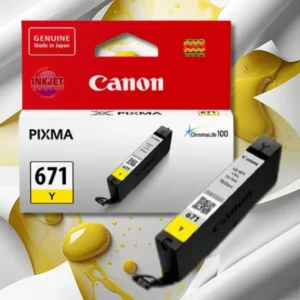 Canon CLI-671 Yellow Ink Cartridge for low volume yellow printing
