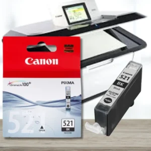 Canon CLI521 Black Ink Cartridge for Home Printing