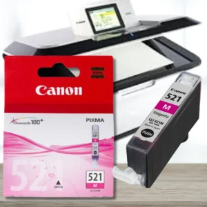 Canon CLI521 Magenta Ink Cartridge for Pixma Printers