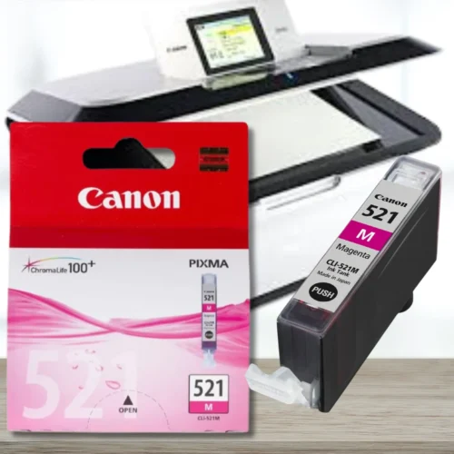 Canon CLI521 Magenta Ink Cartridge for Pixma Printers
