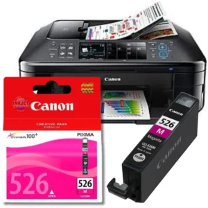Canon CLI526 Magenta Ink Cartridge for home and office printing