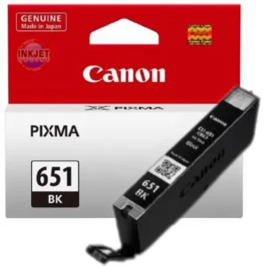 Canon CLI651 Black Ink Cartridge for standard volume printing