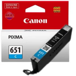 Canon CLI651 Cyan Ink Cartridge for Pixma Printers