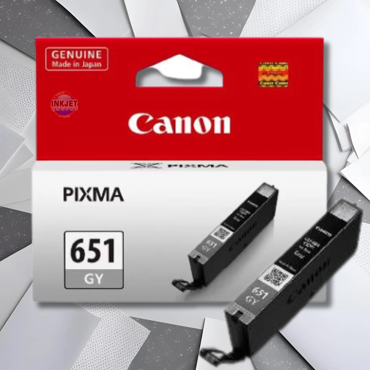 Canon CLI-651 Grey Ink Cartridge for ip8760, MG6360, MG7160 and MG7560