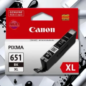 Canon CLI-651xl Black Ink Cartridge for high volume black photo printing