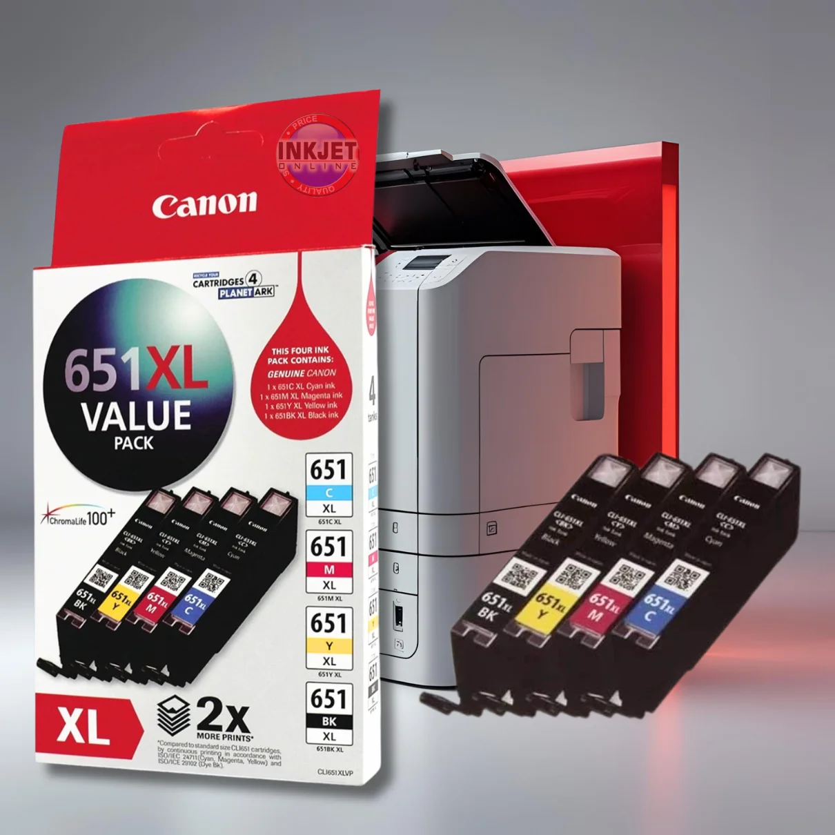 Canon CLI651xl High Yield Colour Cartridge Pack