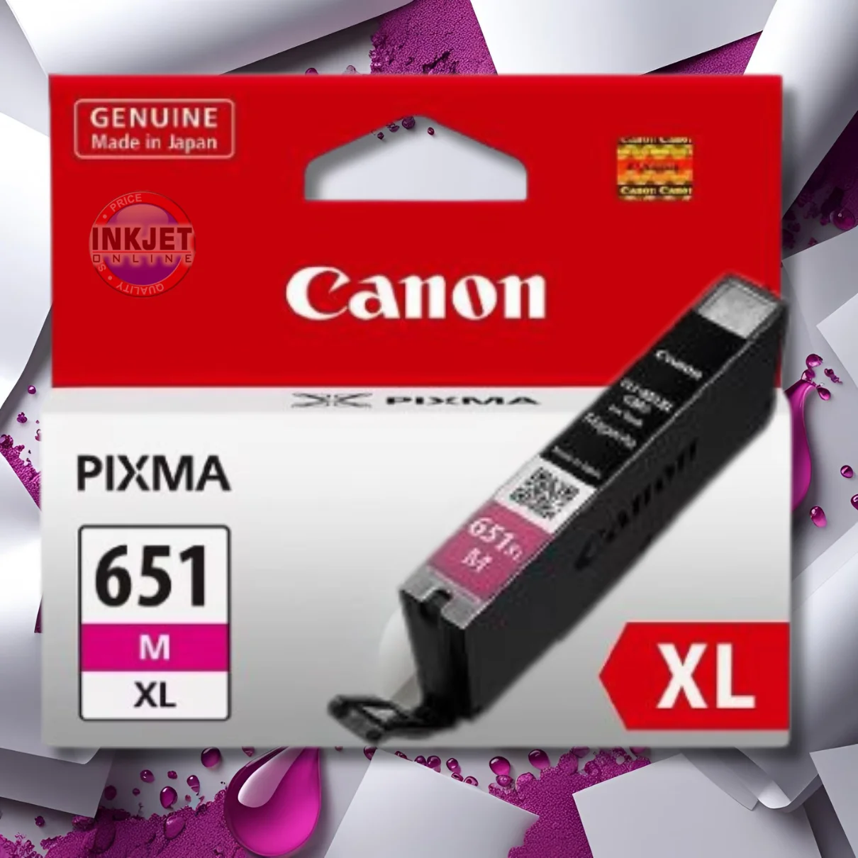 Canon CLI-651xl Magenta Ink Cartridge for high volume pixma printing