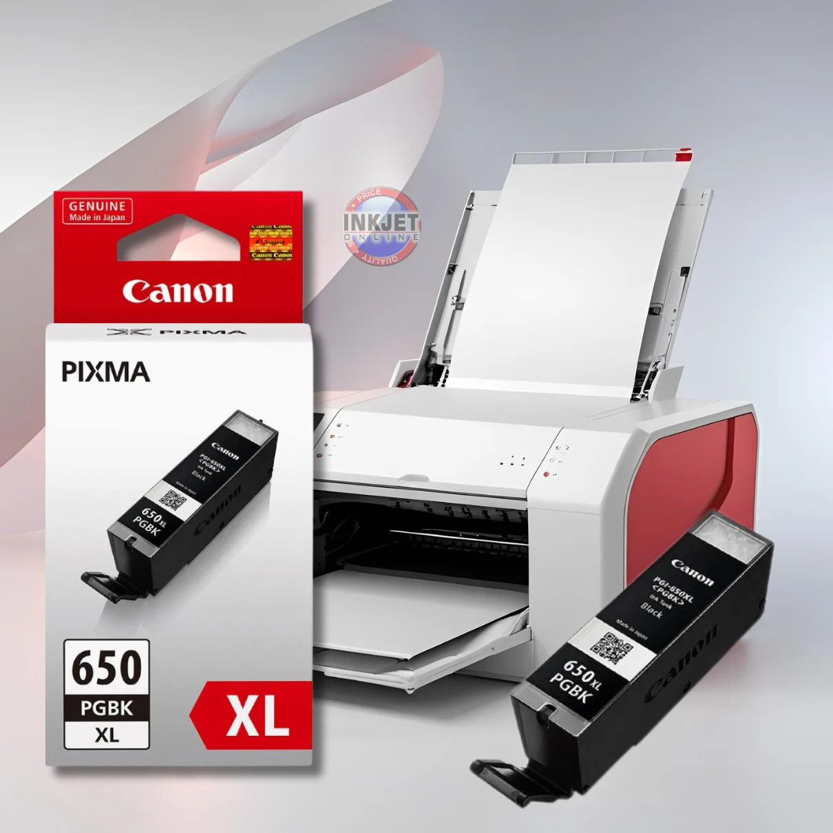 Canon PGI650xl Black Ink Cartridge for volume printing with pixma printers