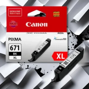 Canon CLI671xl Black Ink Cartridge for high volume photo black printing