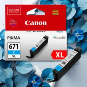 Canon CLI-671xl Cyan Ink Cartridge for high volume colour printing
