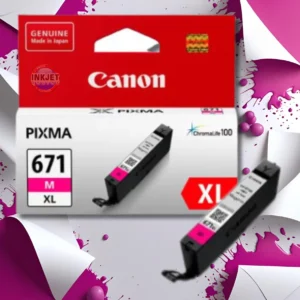 Canon CLI-671xl Magenta Ink Cartridge for high volume magenta printing