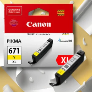 Canon CLI-671xl Yellow Ink Cartridge for high volume yellow printing