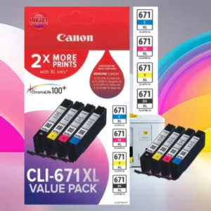 Canon CLI671xl Colour Cartridge Pack CI671XLVP