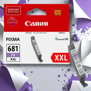 Genuine Canon CLI-681xxl Photo Blue Ink Cartridge for super high yield photo blue printing