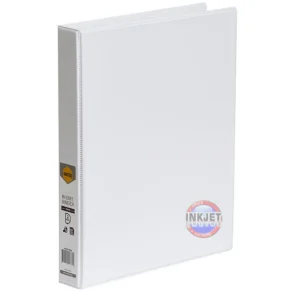 Marbig Clearview 2D Insert Binder 25mm White 5402008B at Inkjet Online