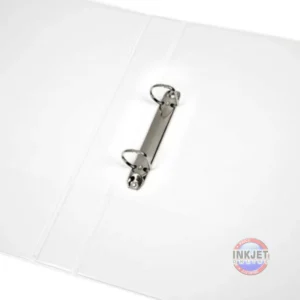 Marbig Clearview 2D Insert Binder 25mm White 5402008B at InkjetOnline