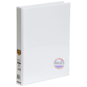 Marbig Clearview Insert Binder A4 25mm 3D White 5403008B at Inkjet Online