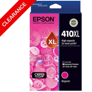 Epson 410xl magenta cartridge, clearance