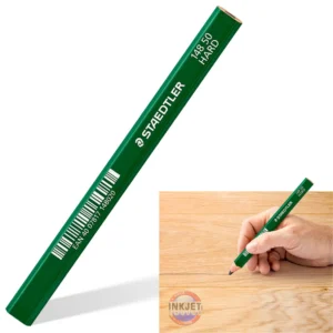 Staedtler carpenters pencils, hard 148-50 pk 12, green,