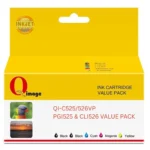 Compatible Canon PGI-525 / CLI-526 Cartridge Value Pack