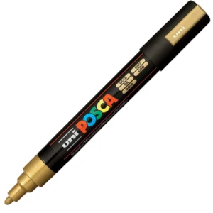 posca-pc-5m-gold-paint-marker-pc5mgd-inkjetonline