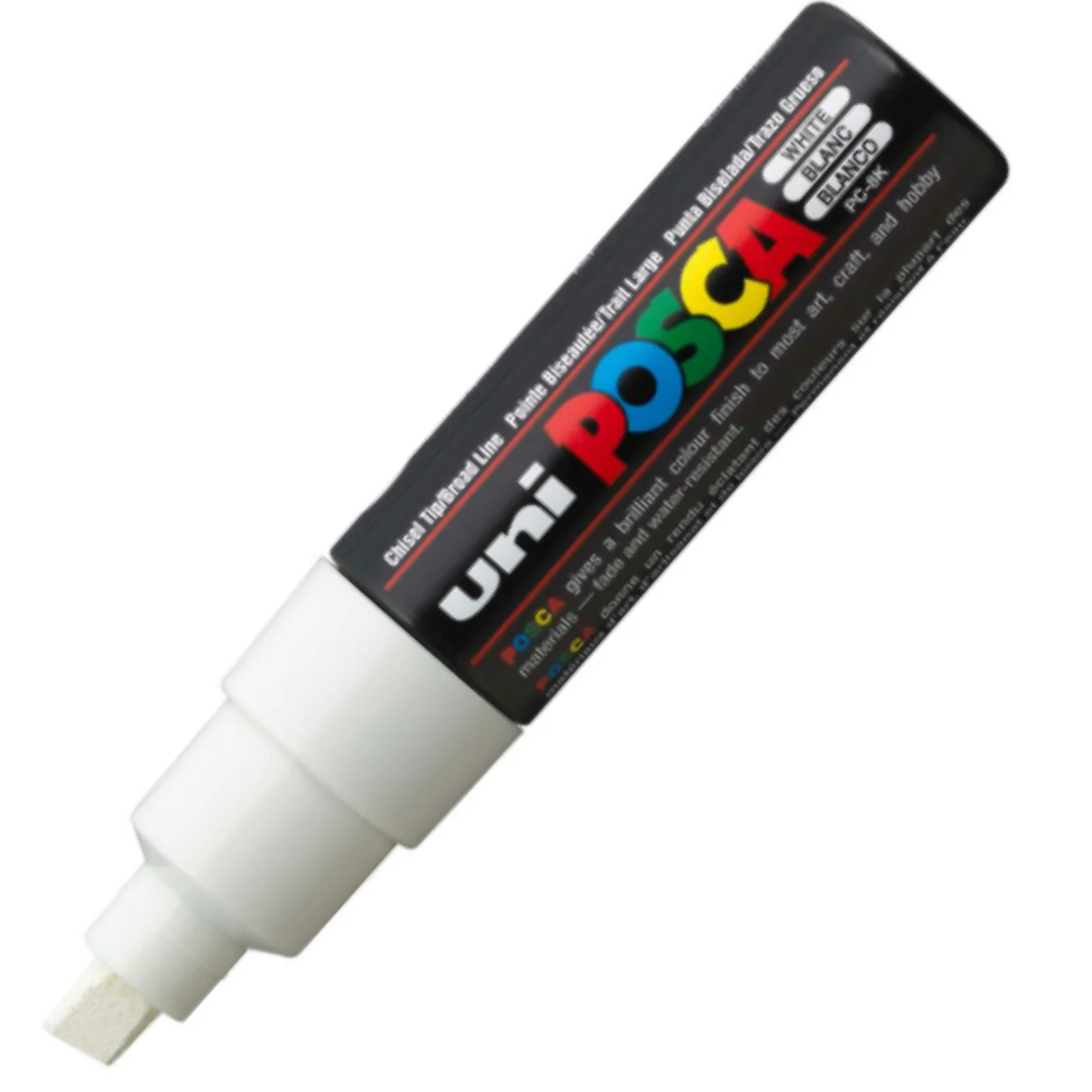 posca-pc-8m-paint-marker-chisel-white-pc8kwh