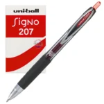 Uni-Ball Signo 207 Retractable Pen Red Box 12 UMN207BR