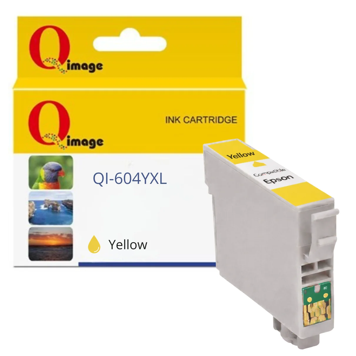 Compatible Epson 604XL Yellow Ink Cartridge