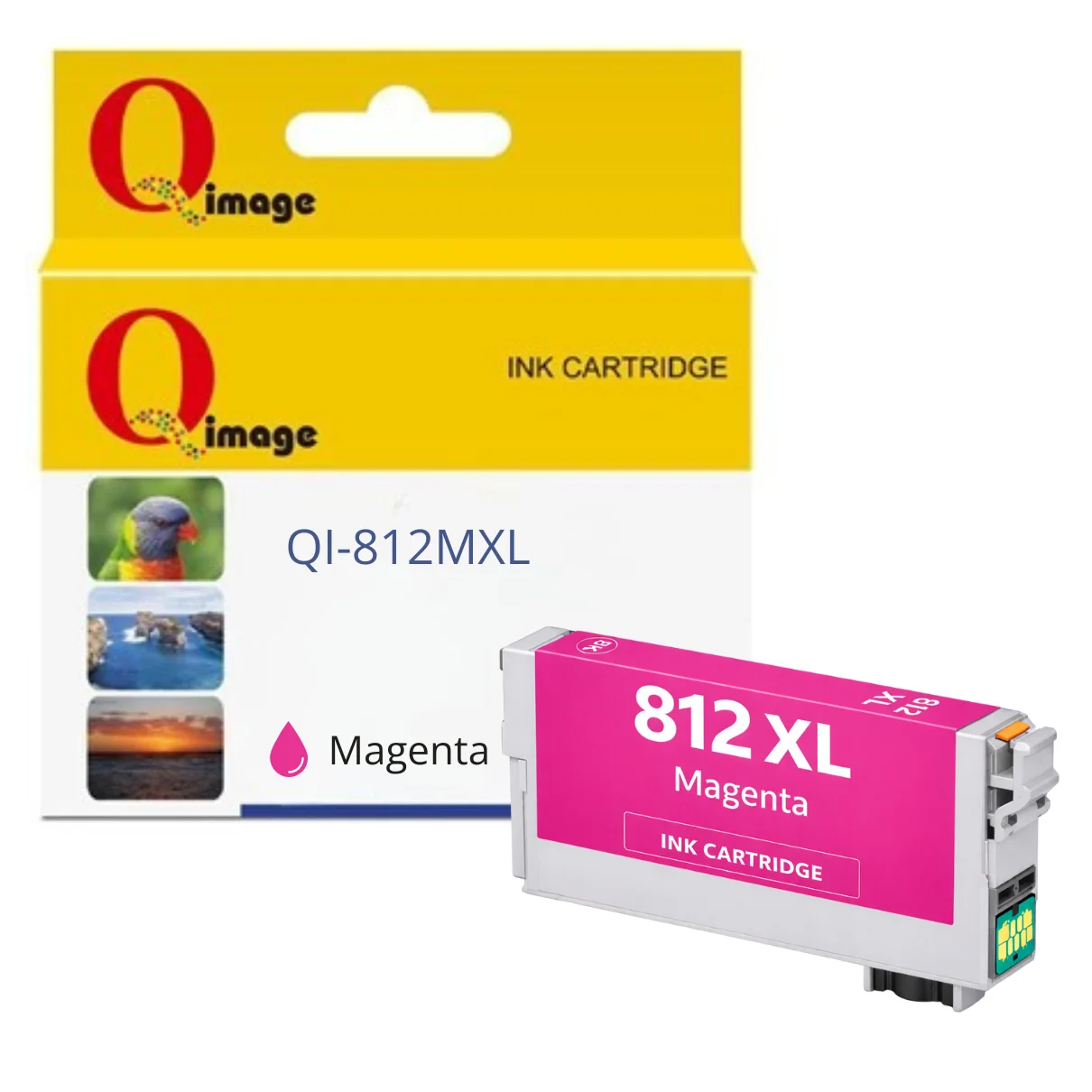 Compatible Epson 812XL Magenta Ink Cartridge