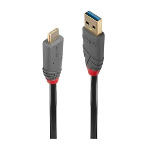 Lindy 36913 USB 3.2 Type A to USB C cable 2m 10Gbps Anthra Line