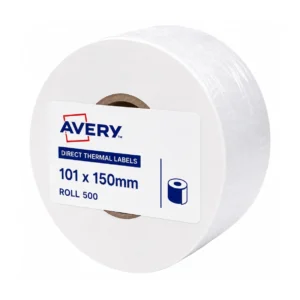 Avery 101 x 150mm direct thermal labels, roll of 500