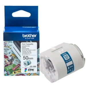 Brother CZ1005 50mm Colour Label Roll Cassette for VC-500W Label Printer