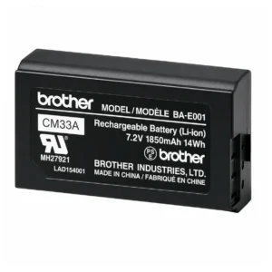 Brother BA-E001 Li-Ion Rechargeable Battery for Brother Labelling Machines