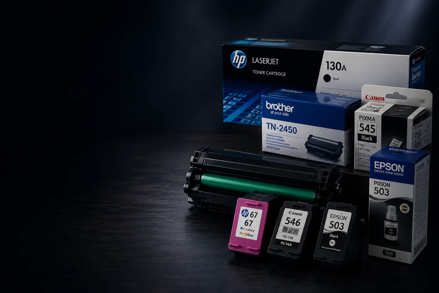 Printer ink and toner cartridges for Brother, Canon, Epson and HP printers