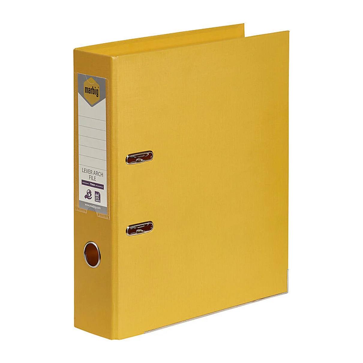 Lever Arch File - Yellow