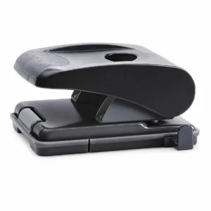 Marbig 88032 black metal hole punch for office and school filing documents