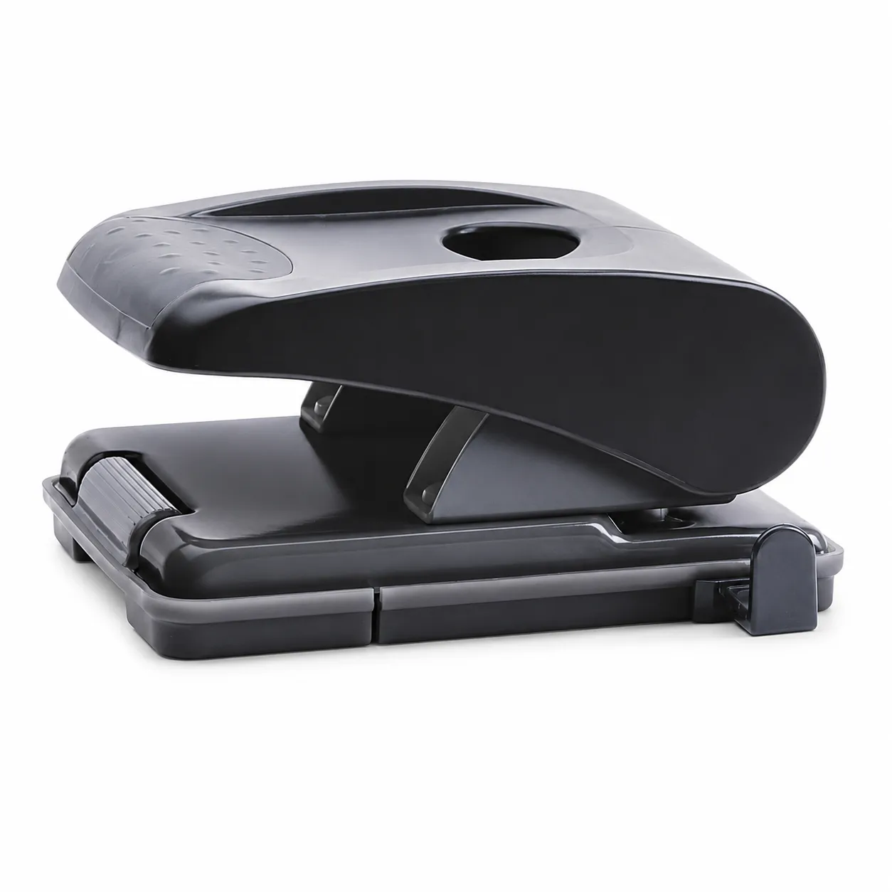 Marbig 88032 black metal hole punch for office and school filing documents
