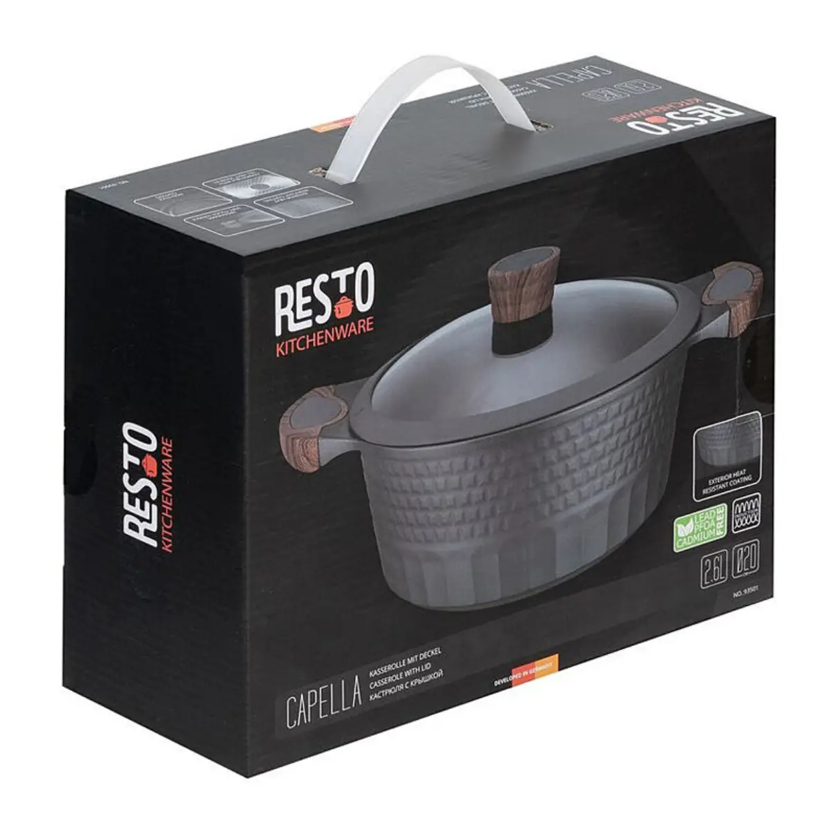 Resto Capella Casserole D20 93501 packaging