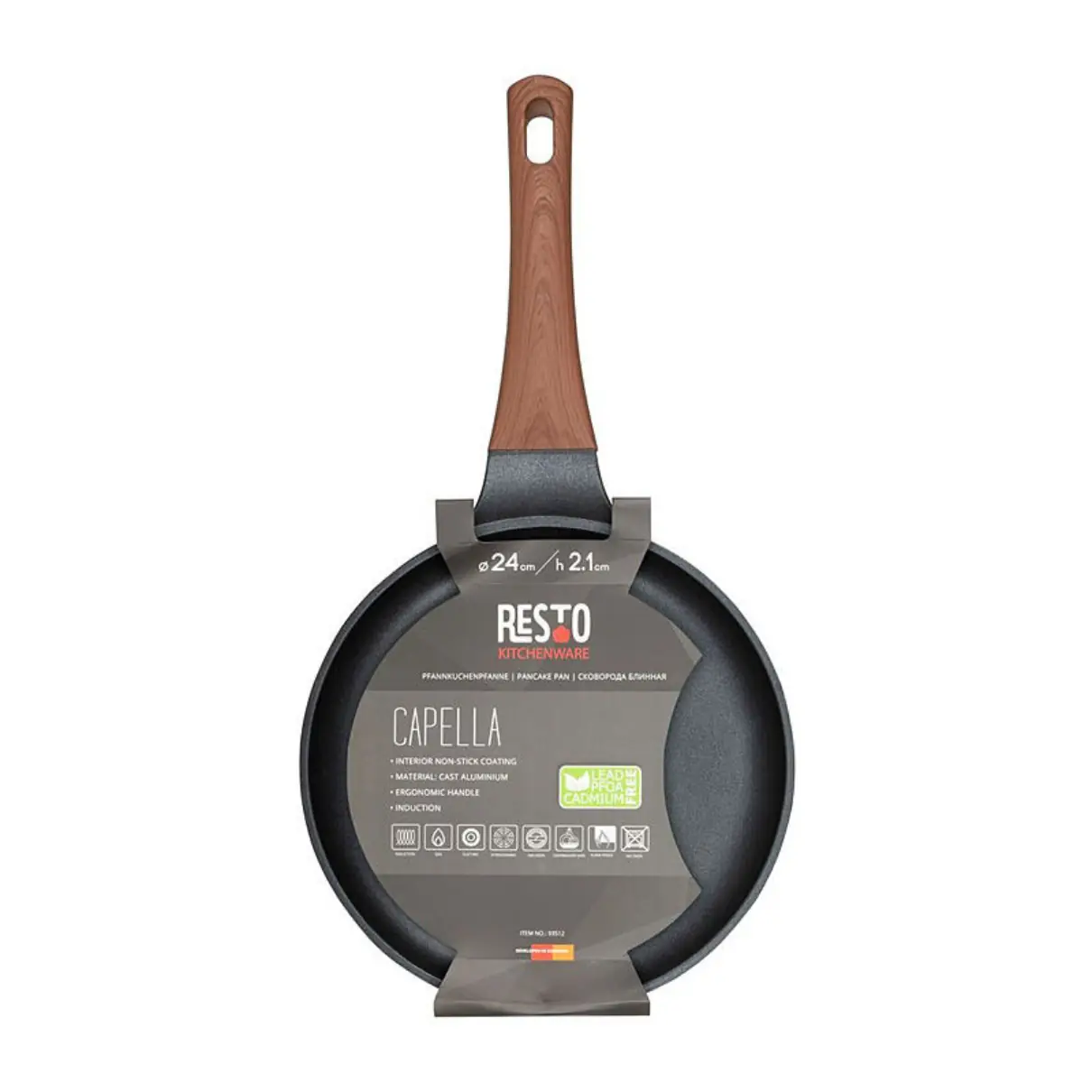 Resto Capella Crepe Pan D24 93512 packaging