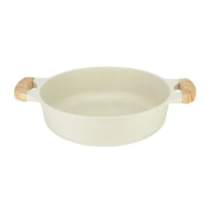 Resto Ran Beige Shallowpot D28 93806 side view