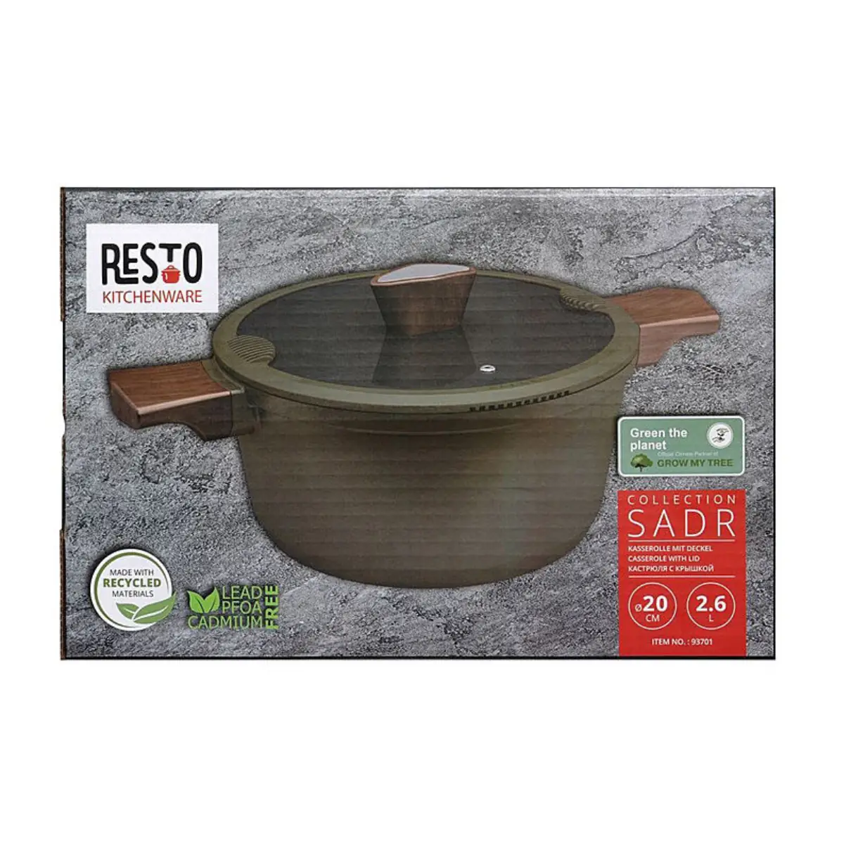 Resto Sadr Casserole D20 93701 packaging