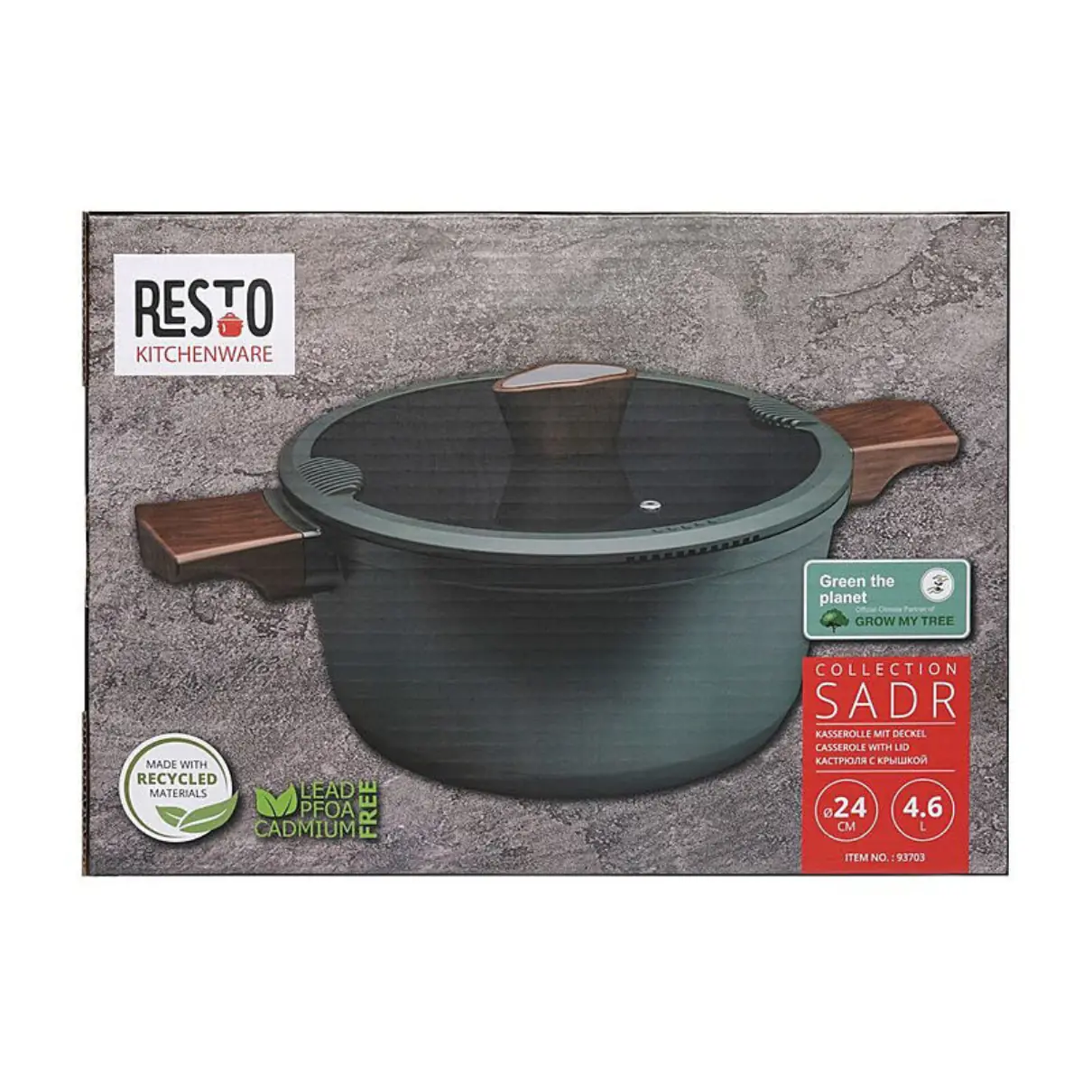 Resto Sadr Casserole D24 93703 packaging