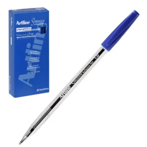 Artline Smoove Ballpoint Pen Blue 1.0mm Box 12