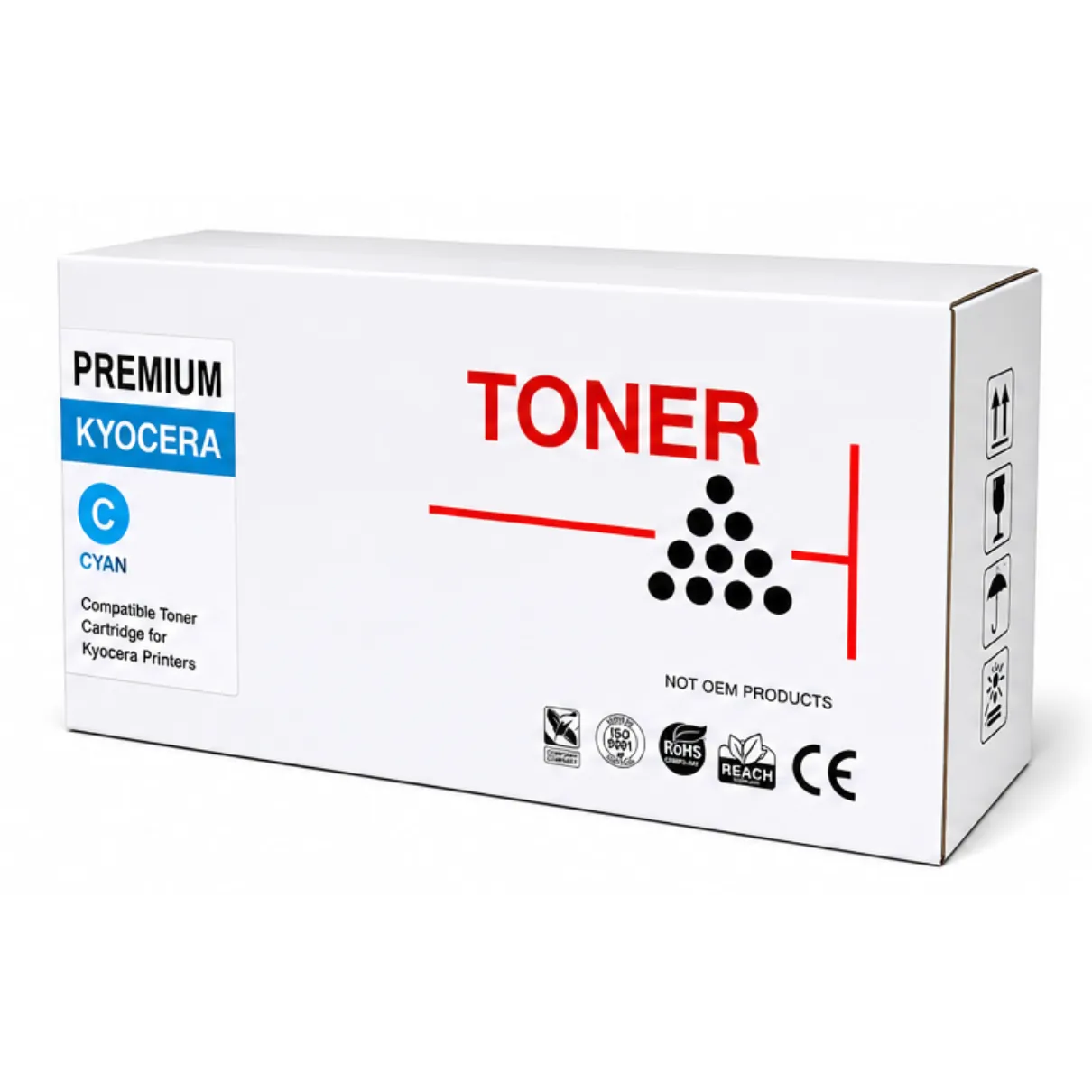 Compatible Kyocera TK-8349 Cyan Toner Cartridge
