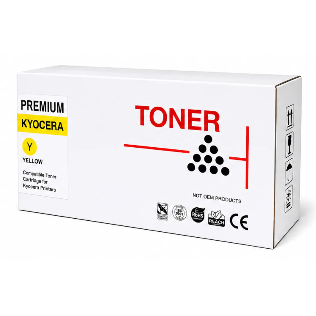 Compatible Kyocera TK8529 Yellow Toner Cartridge