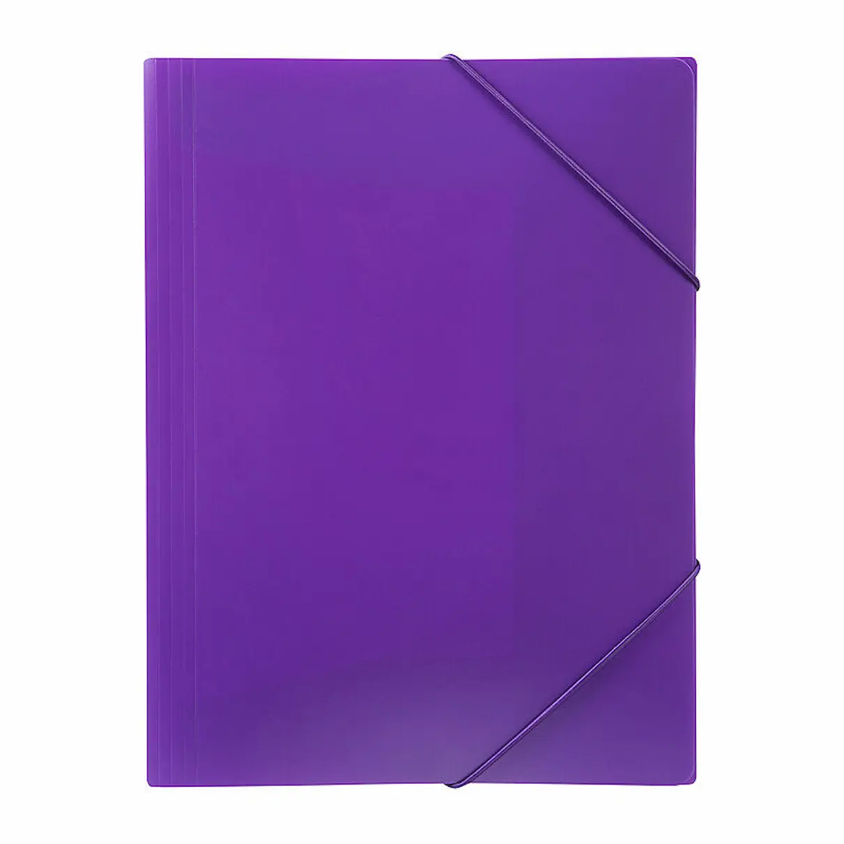 Marbig Document File A4 Purple Elastic Closure