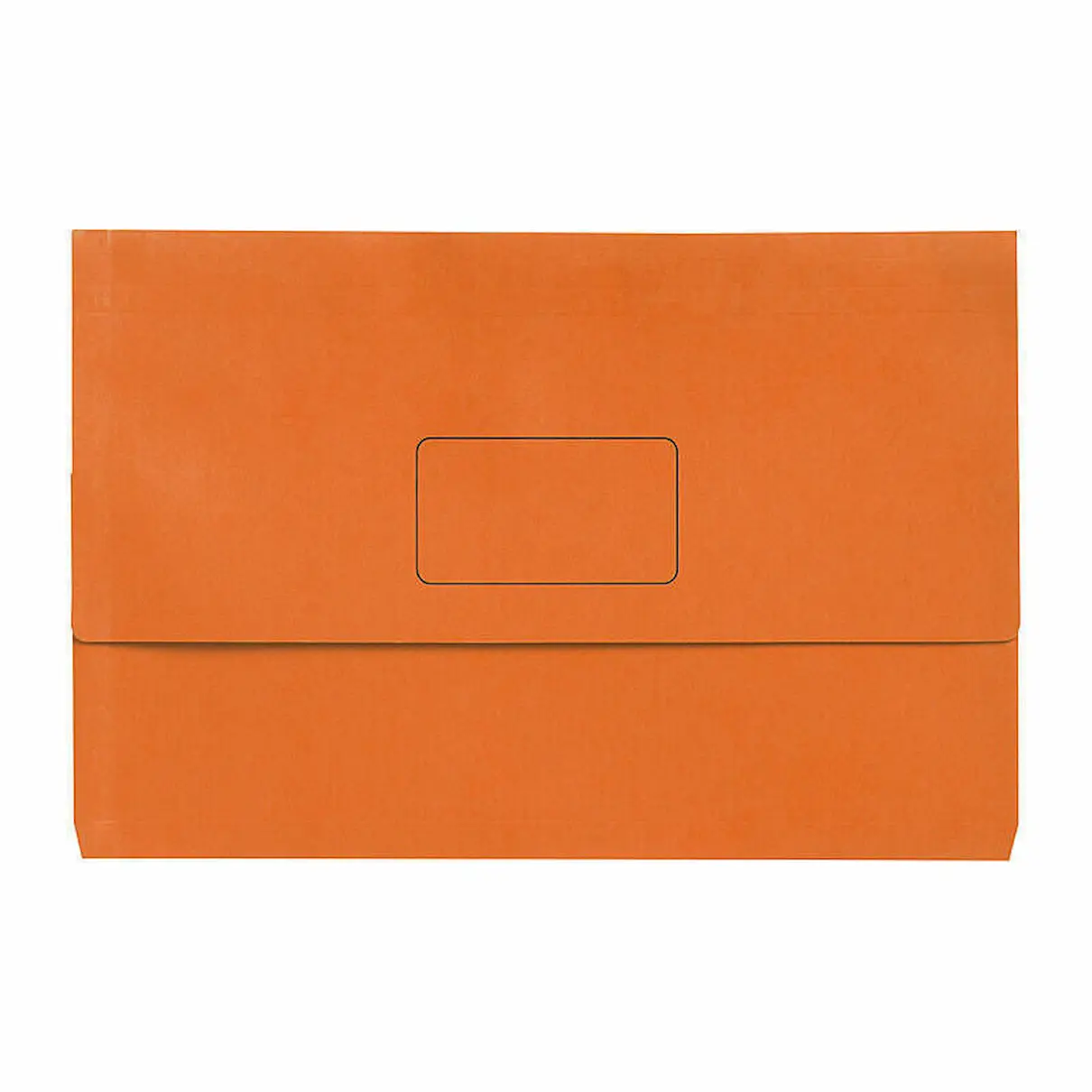 Marbig Slimpick Document Wallet Foolscap Orange Single