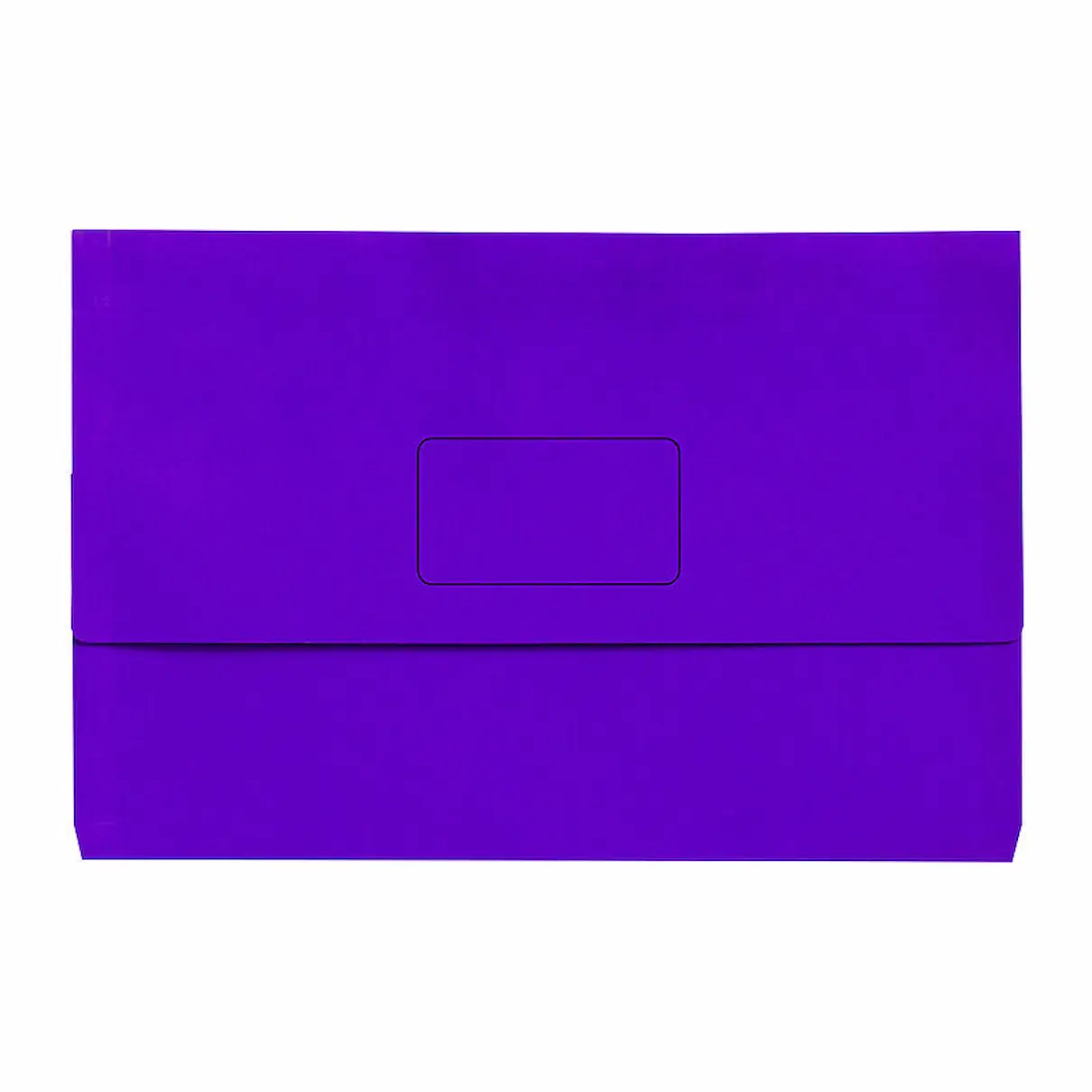 Marbig Slimpick Document Wallet Foolscap Purple Single